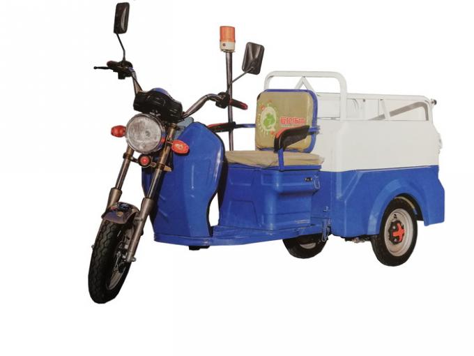 Triciclo elettrico compatto piccolo dell'immondizia/camion flessibile della raccolta dei rifiuti 0